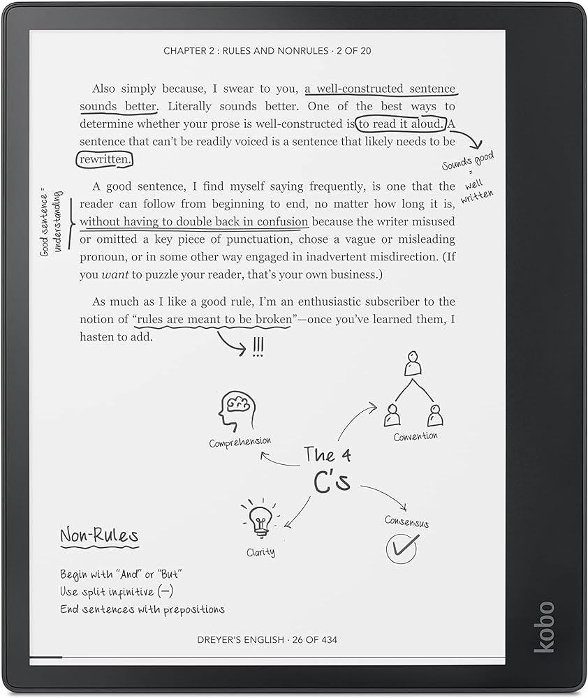 Instrukcja w języku polskim w formacie PDF do czytnika Kobo Elipsa.
