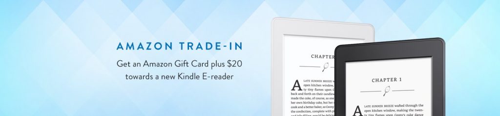 Wymień swój stary czytnik Kindle na nowy i otrzymaj kartę