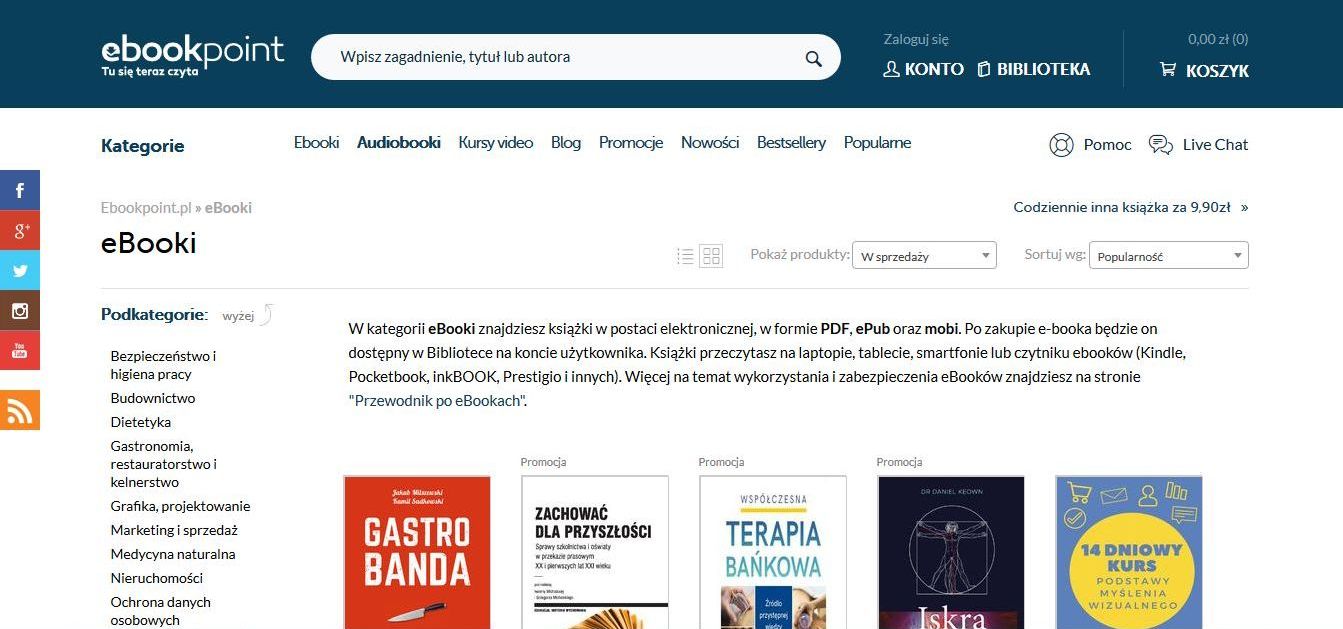 Ebookpoint - sprzedawaj swoje ebooki w Internecie