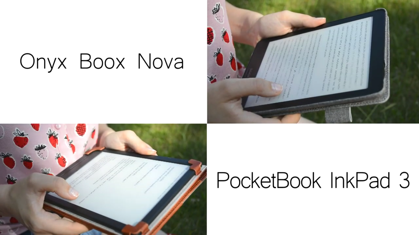Onyx Boox Nova vs. PocketBook InkPad 3