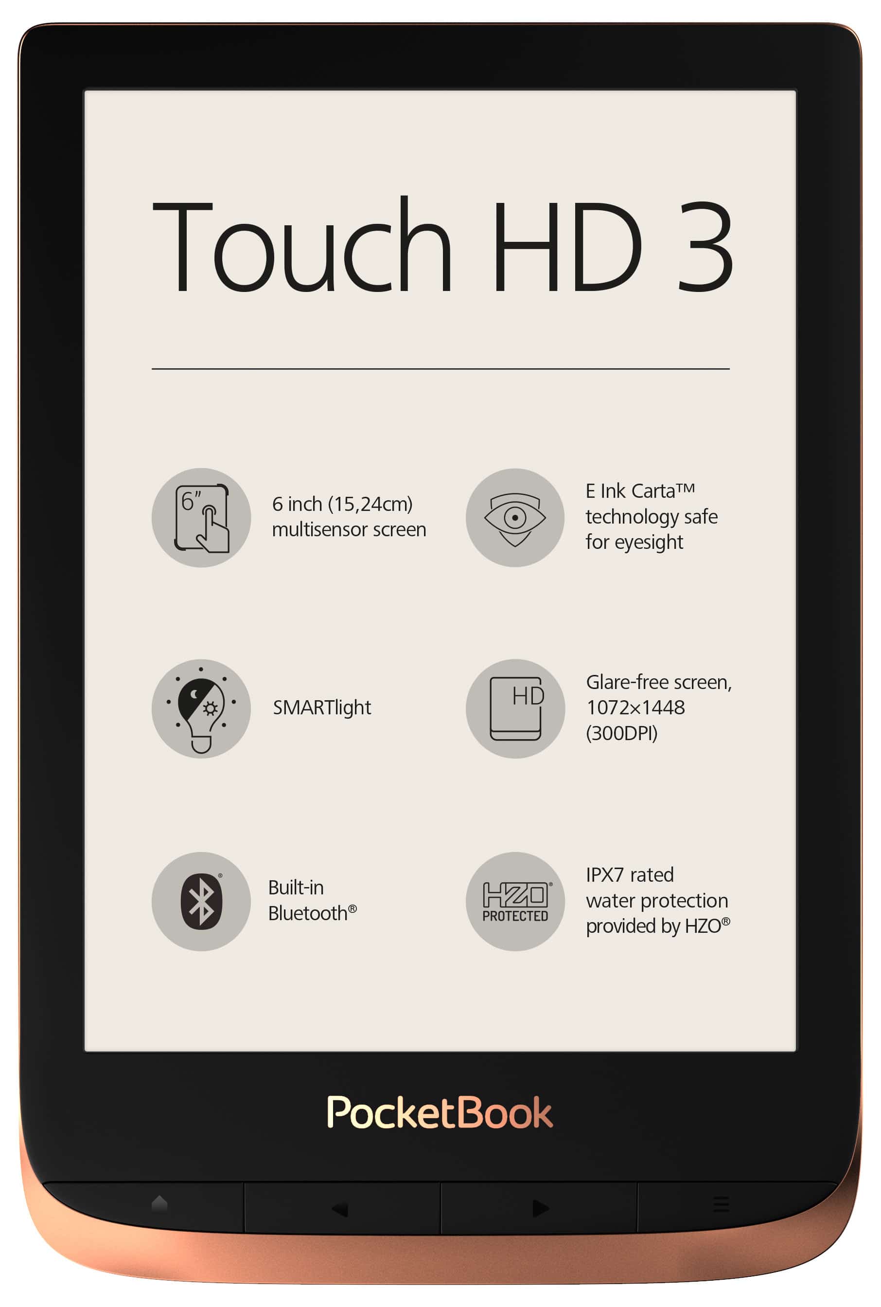 Wodoodporny czytnik Pocketbook Touch HD3 Wodoodporny czytnik Pocketbook Touch HD3