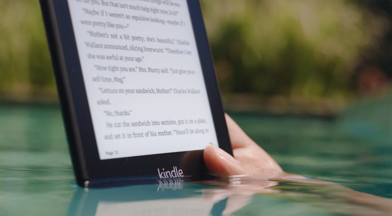Wodoodporny czytnik Kindle Paperwhite 4