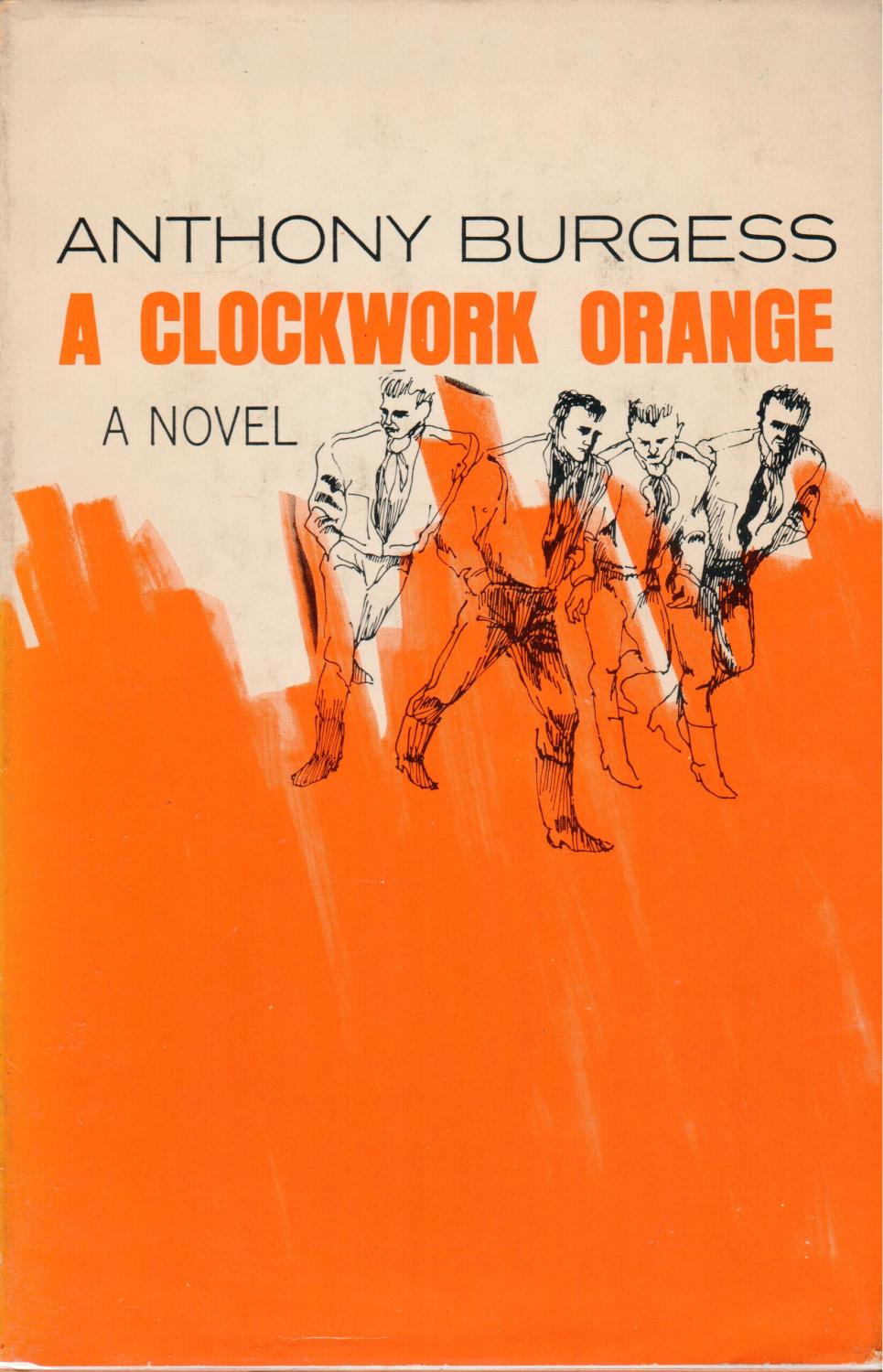 anthony burgess - mechaniczna pomarańcza (okładka)