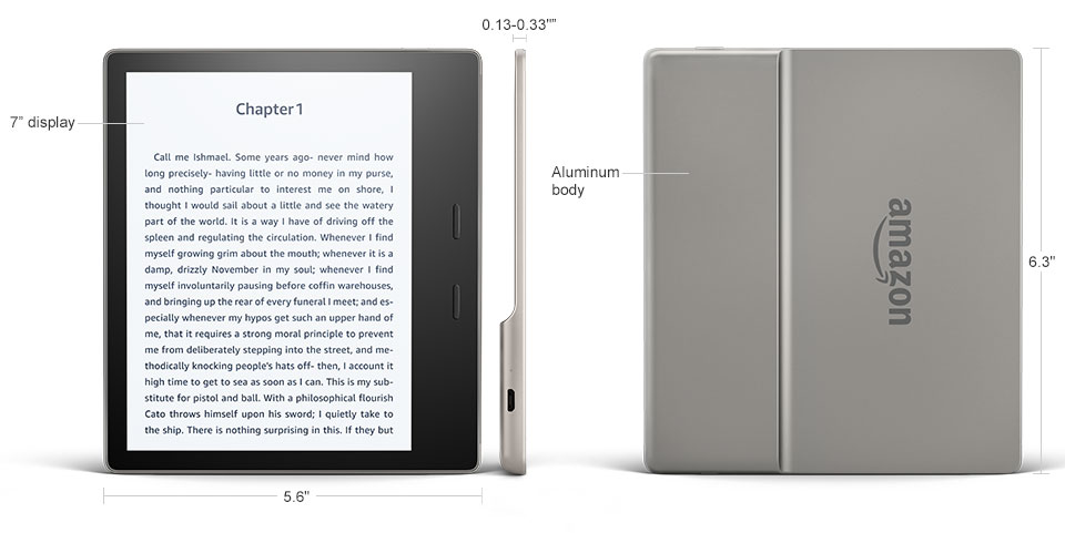 Wodoodporny czytnik Kindle Oasis 2 Wodoodporny Kindle Oasis 2