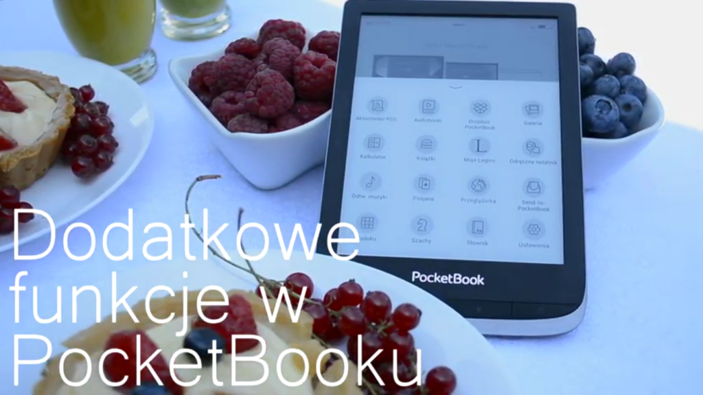 Dodatkowe funkcje czytnika Pocketbook