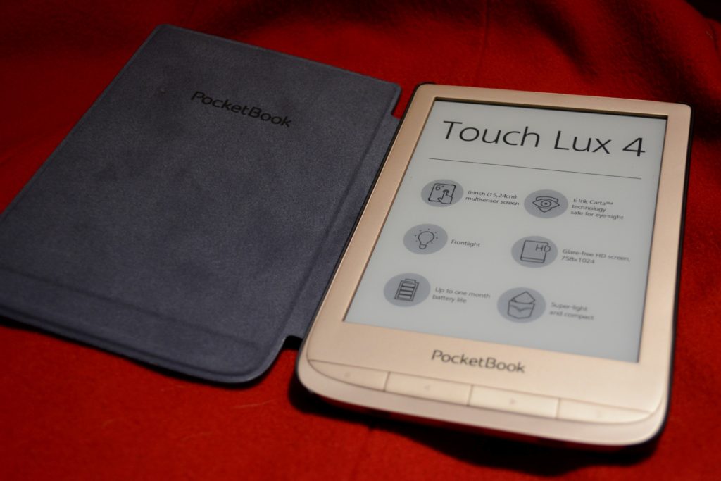 PocketBook Touch Lux 4 Gold (czytnik ebooków z etui)