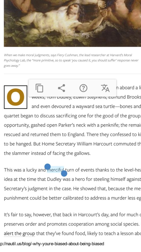 Ikona tłumaczenia danego słowa w Google Translatorze