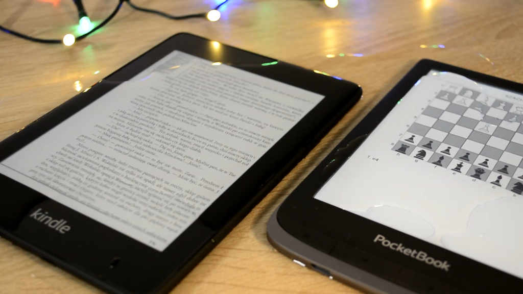 PocketBook Touch HD 3 vs Kindle Paperwhite 4 (wodoodporność)