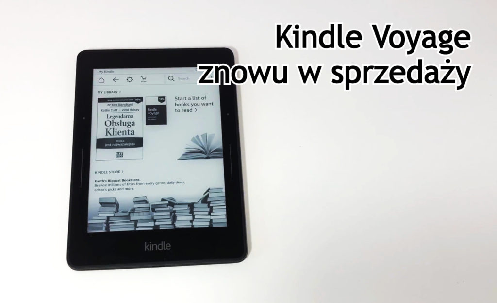 Kindle Voyage ponownie w sprzedaży! Czy warto go kupić?