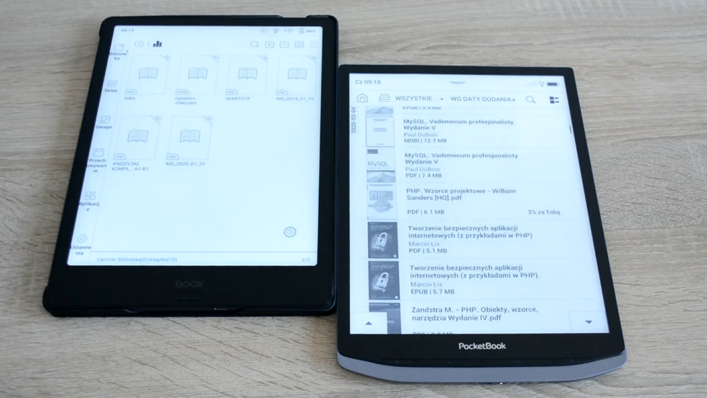 Onyx Boox Note 2 i PocketBook InkPad X [porównanie]