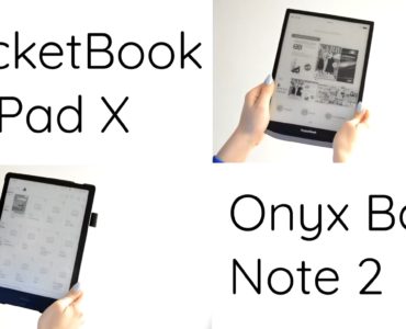 PocketBook InkPad X vs. Onyx Boox Note 2 [porównanie czytników ebooków klasy premium]