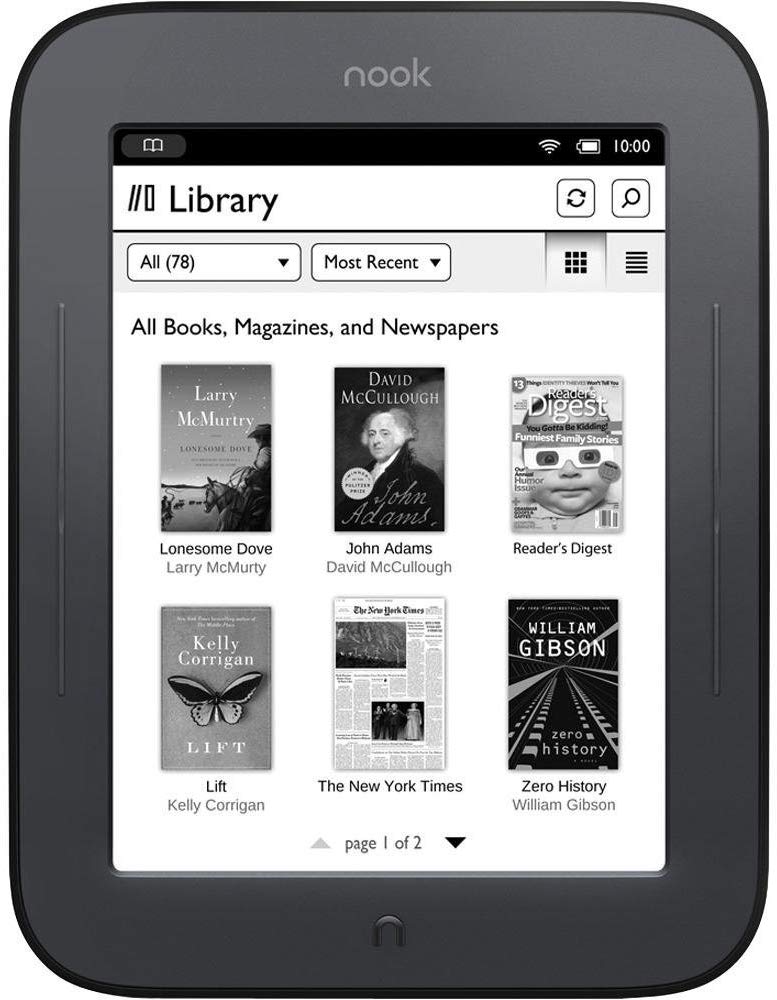 Czytnik ebooków Nook Simple Touch