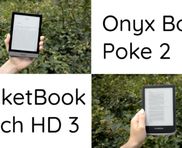 PocketBook Touch HD 3 vs Onyx Boox Poke 2 [porównanie czytników ebooków]