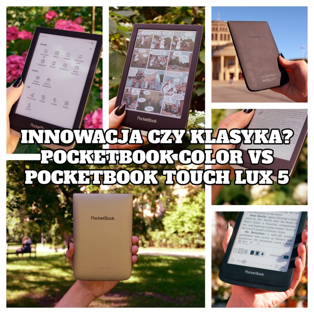Innowacja czy klasyka? PocketBook Color vs PocketBook Touch Lux 5
