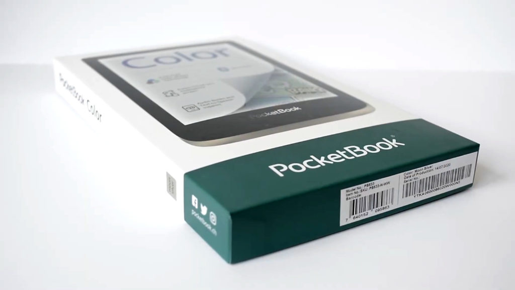 Pudełko PocketBooka Color
