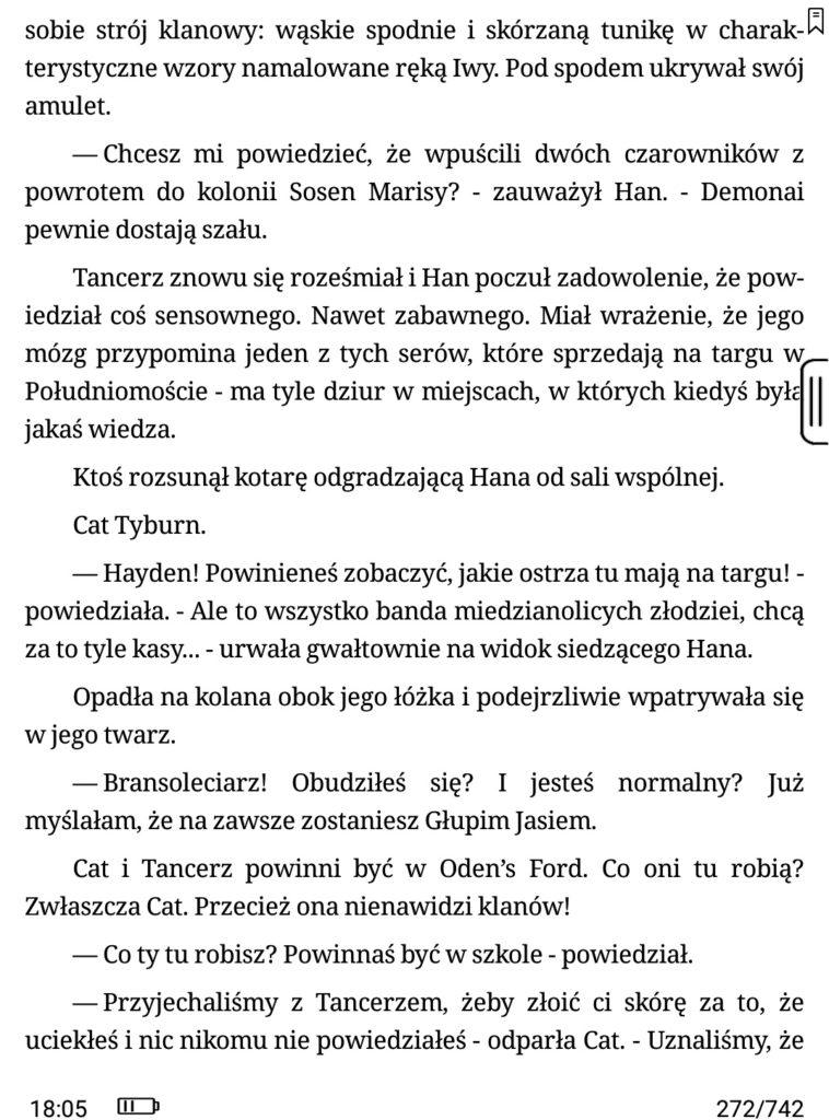 Czytanie ebooków na Onyx Boox Poke 2