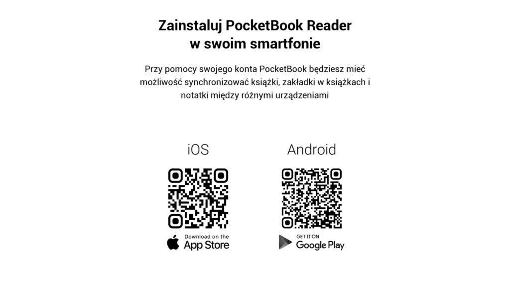 Pobieranie aplikacji PocketBook Reader na smartfona