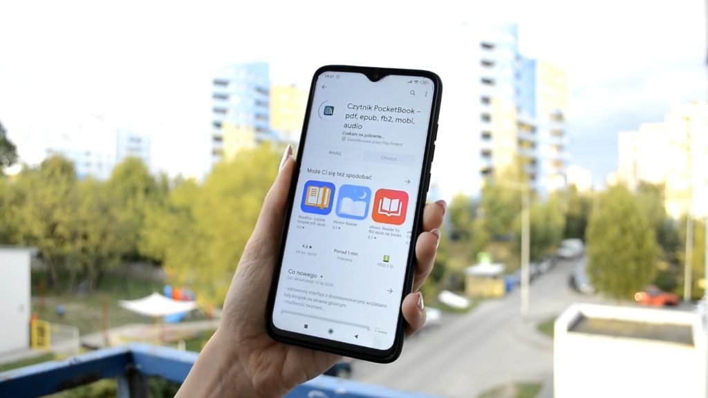 Pobieranie aplikacji PocketBook Reader na smartfona