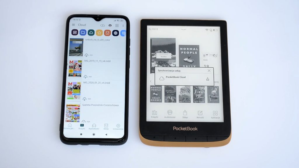 Synchronizacja ebooków pomiędzy telefonem a czytnikiem