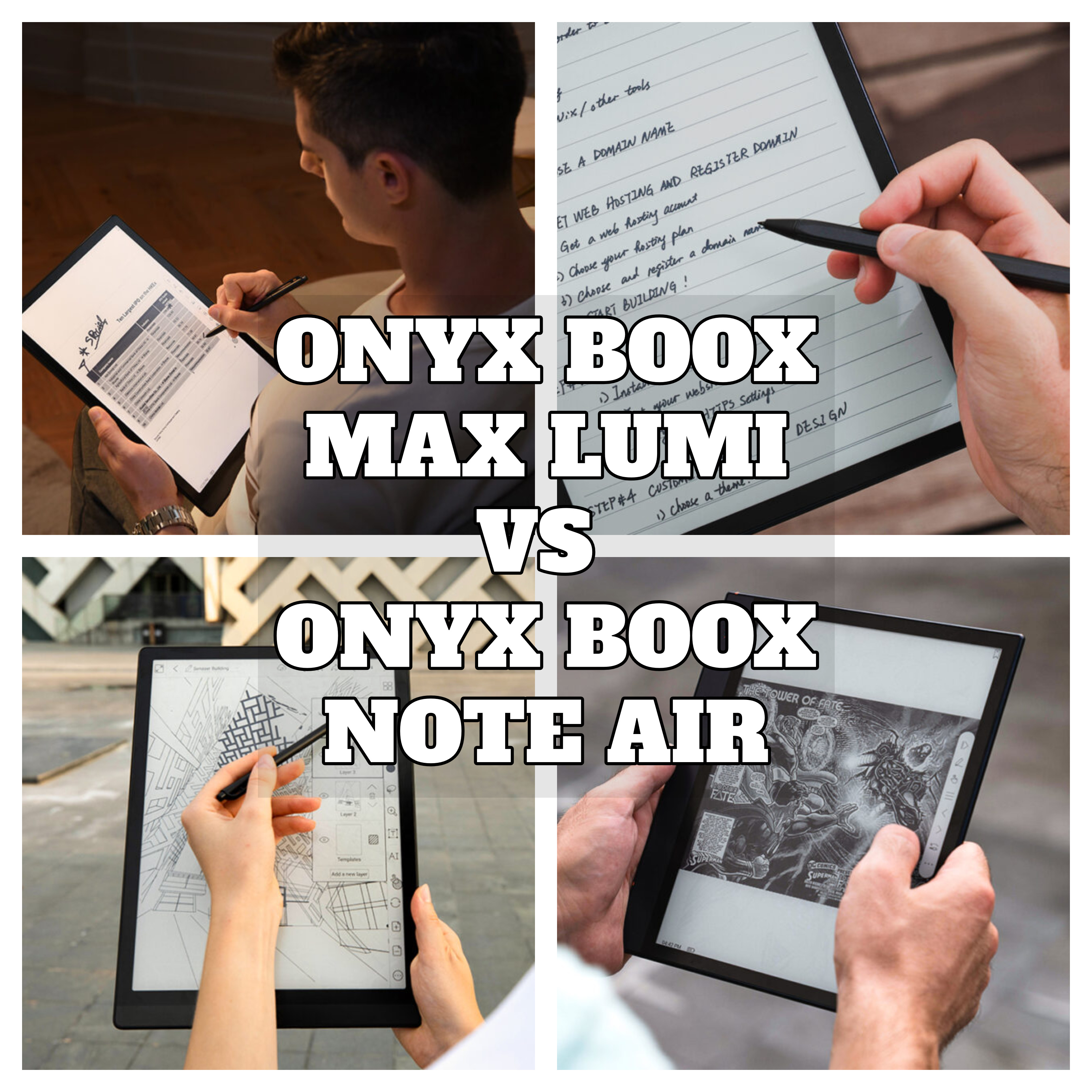 Onyx Boox Max Lumi Puts A 13.3-Inch E-Paper Display On A Full-Fledged