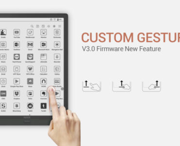 Jak korzystać z gestów na czytnikach Onyx Boox? [poradnik]