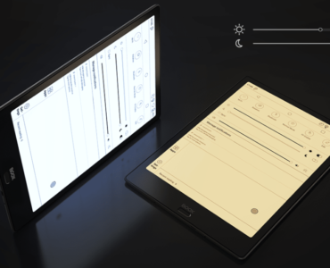Podświetlenie ekranu na czytniku Onyx Boox Note 2