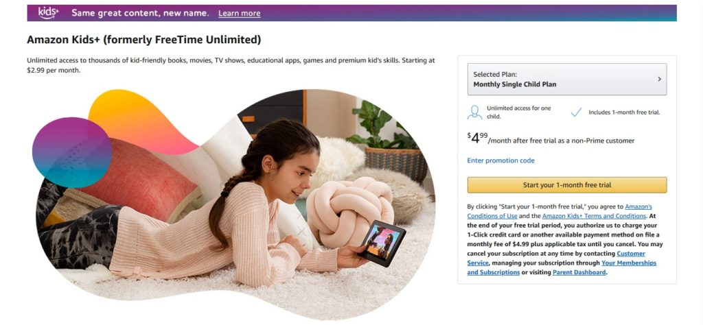 Jak korzystać z Amazon Kids+?