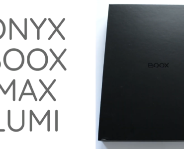 Unboxing czytnika Onyx Boox Max Lumi