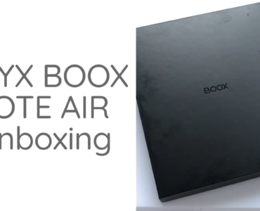 onyx boox note air unboxing