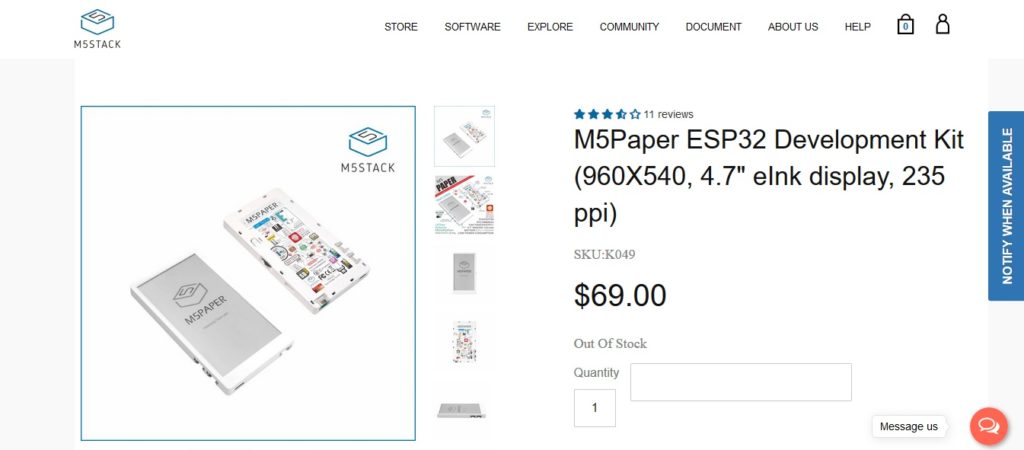 Wielofunkcyjny gadżet E Ink, który samodzielnie zaprogramujesz [M5Paper]