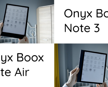 Onyx Boox Note 3 vs Onyx Boox Note Air porównanie