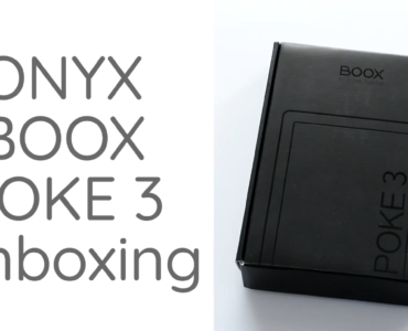 Onyx Boox Poke 3 unboxing