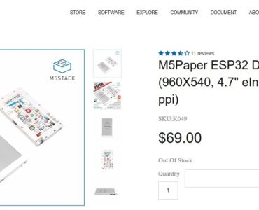 Wielofunkcyjny gadżet E Ink, który samodzielnie zaprogramujesz [M5Paper]