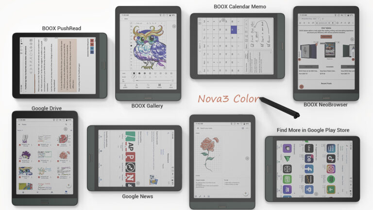 Wielość zastosowań czytnika ebooków [Onyx Boox Nova 3 Color]