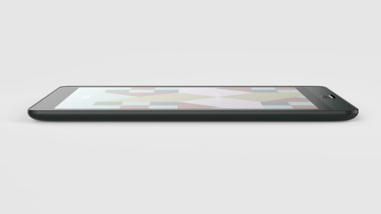 Wyświetlacz umieszczony na równym poziomie z ramką (Onyx Boox Nova 3 Color)