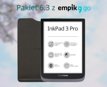Firmware 6.3 dla InkPad 3 Pro przynosi aplikację Empik Go i aktualizacje w Legimi [informacja prasowa]