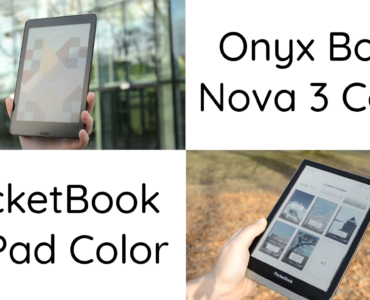 Porównanie kolorowych czytników ebooków [PocketBook InkPad Color vs. Onyx Boox Nova 3]