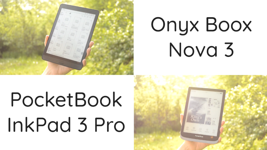 Onyx Boox Nova 3 vs. PocketBook InkPad 3 Pro [porównanie]