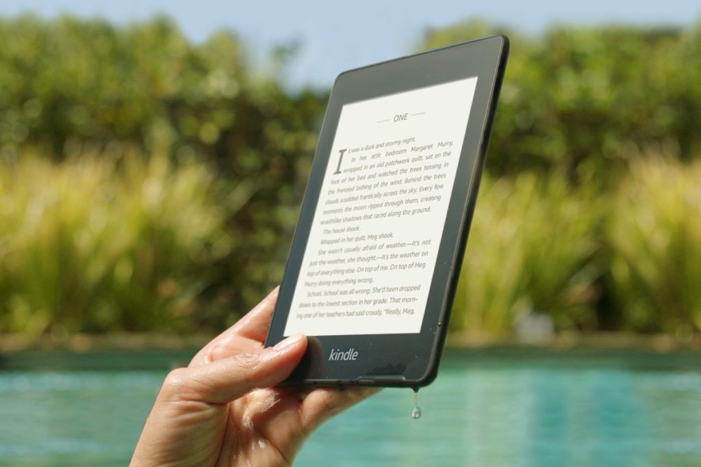 Czytnik Kindle paperwhite 5 6.8-cala doskonały do lektury e-booków.
