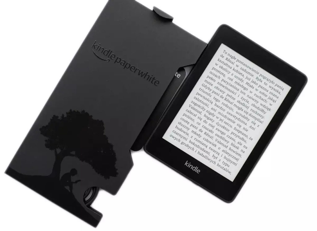 Kindle Paperwhite 4 plus opakowanie 