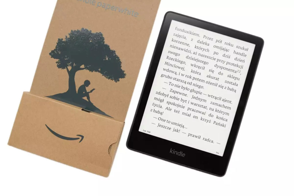 Czytnik Kindle Paperwhite 5 plus opakowanie 