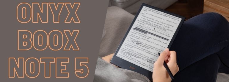 e-notatnik Onyx Boox Note 5
