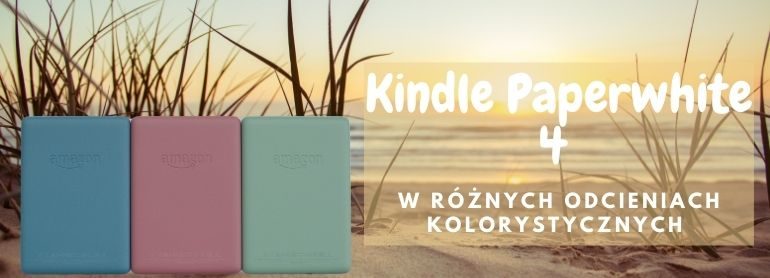 Kindle Paperwhite 4 - kolorowe obudowy czytników