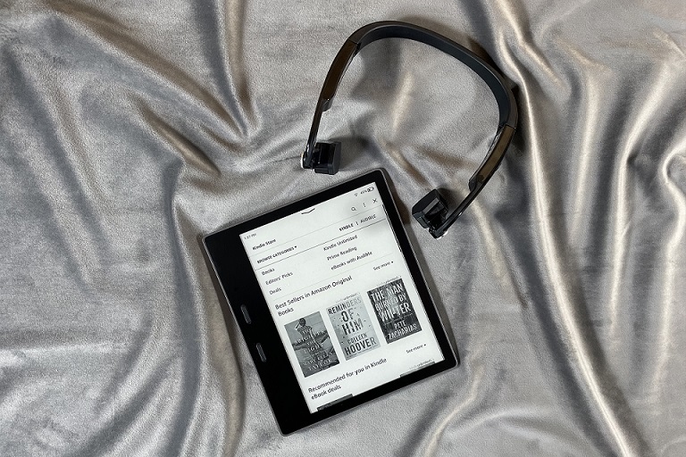 Audible na czytniku Kindle