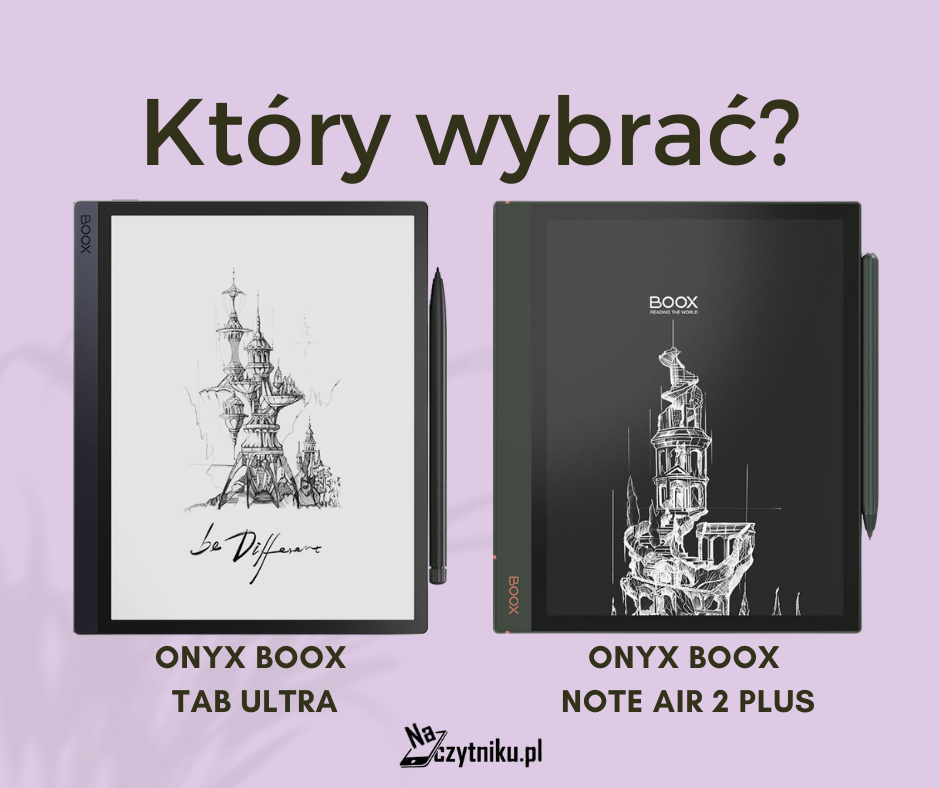 Onyx Boox Tab Ultra vs. Note Air 2 Plus