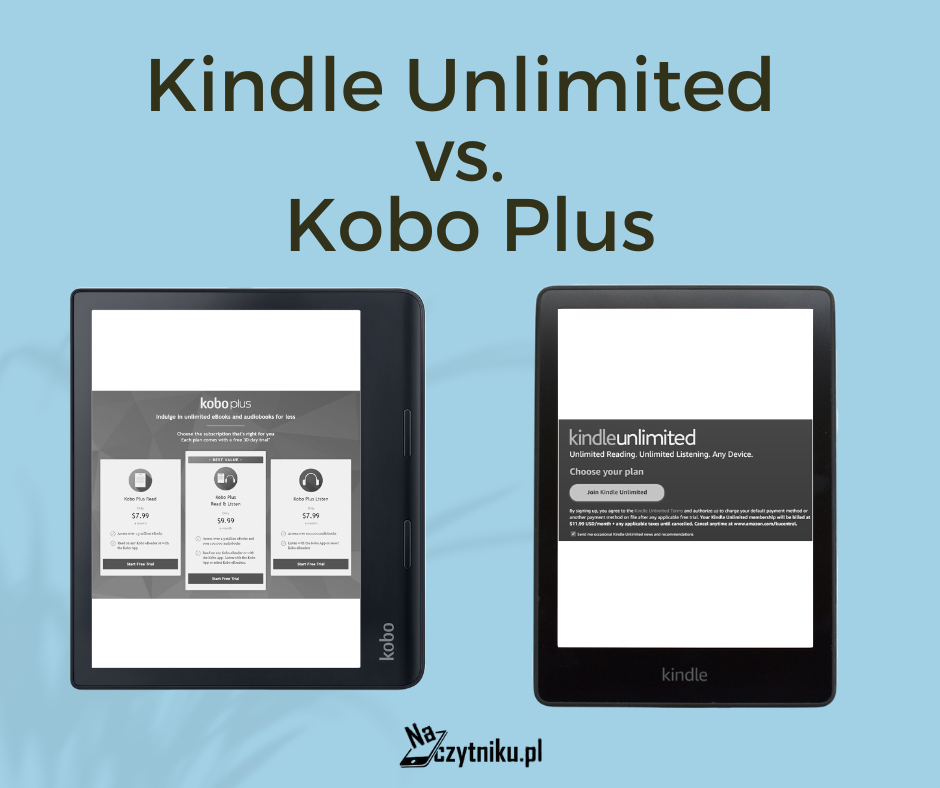 Kobo Plus vs. Kindle Unlimited