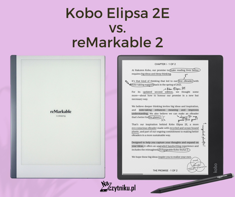 Kobo Elipsa 2E vs. reMarkable 2