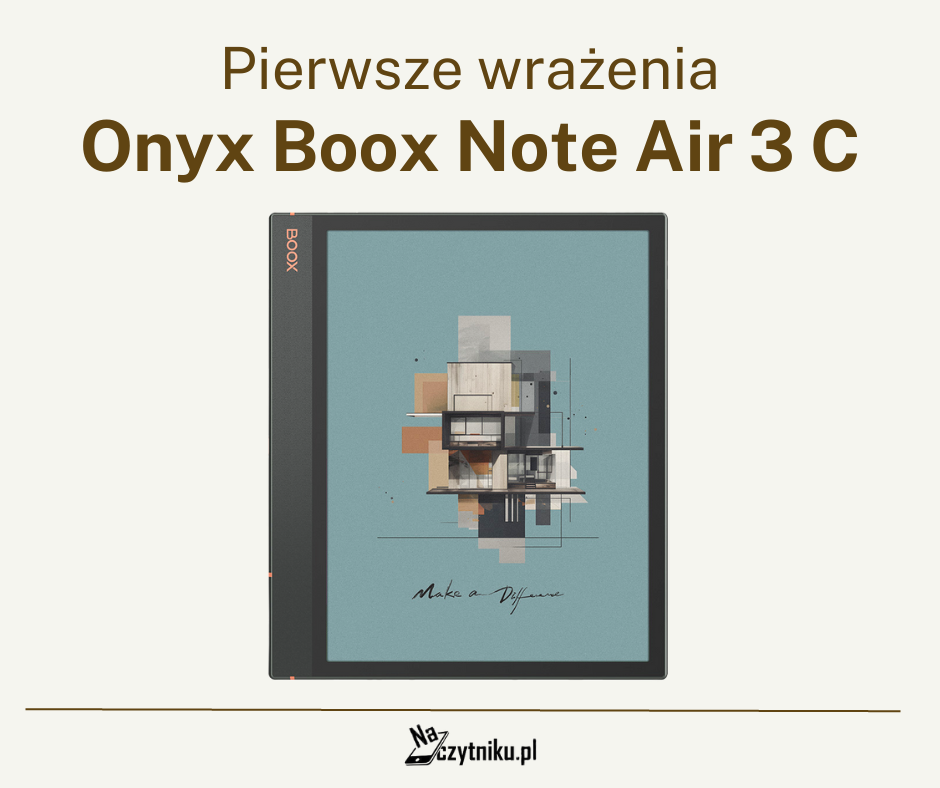 Onyx Boox Note Air 3 C z ekranem Kaleido 3 