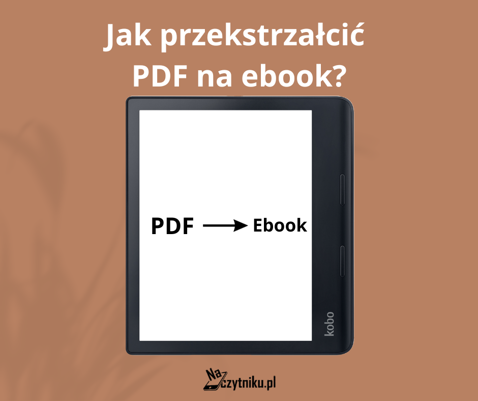 przekształcić pdf na ebook konwersja