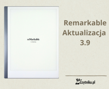 reMarkable aktualizacja ze zdjęciem ukazującym e-notatnik w trakcie uśpienia